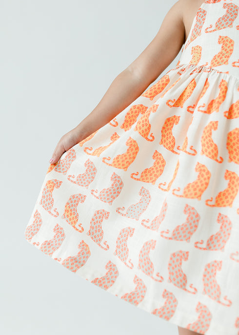 Leopard Print Dress For Girls