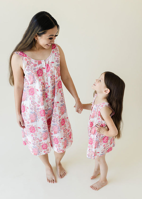 Matching Jumpsuit Set Rose