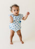 Baby Floral Romper Blueberry)