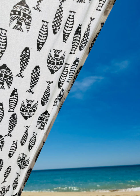 Sarong Black Midnight