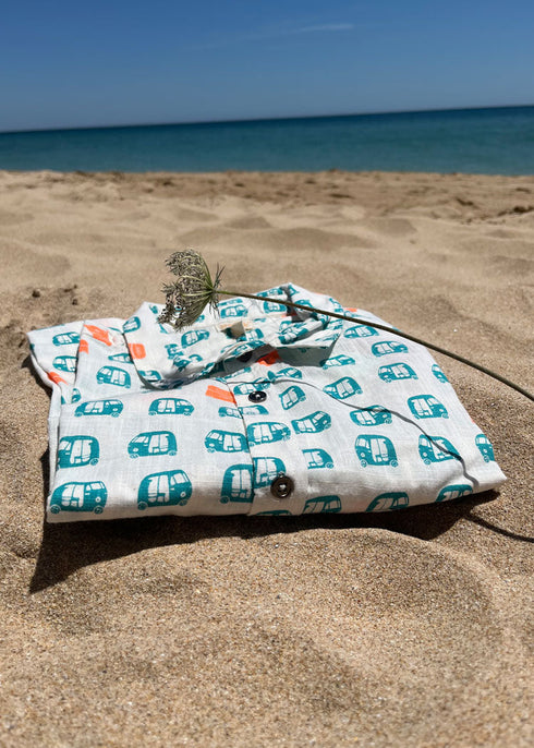 Mens Printed Shirt - Auto