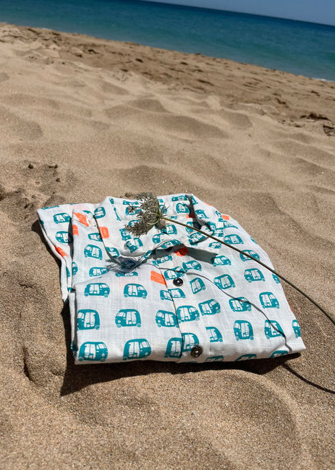 Mens Printed Shirt - Auto