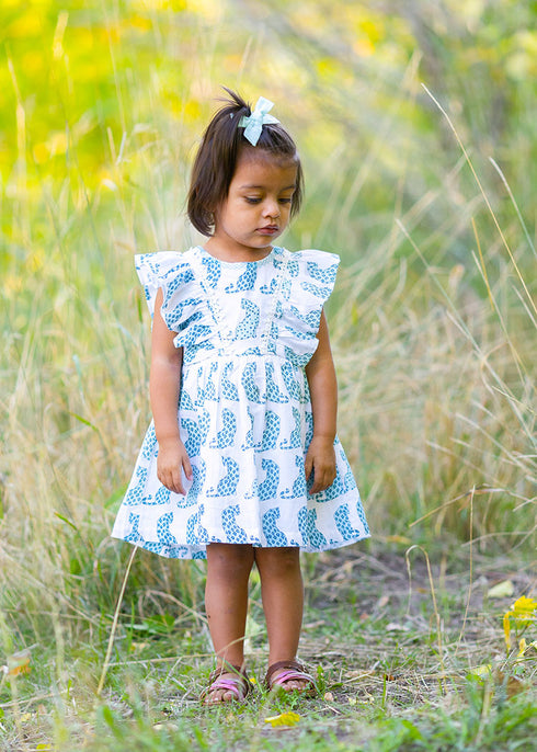 Girls Birthday Dress Jungle
