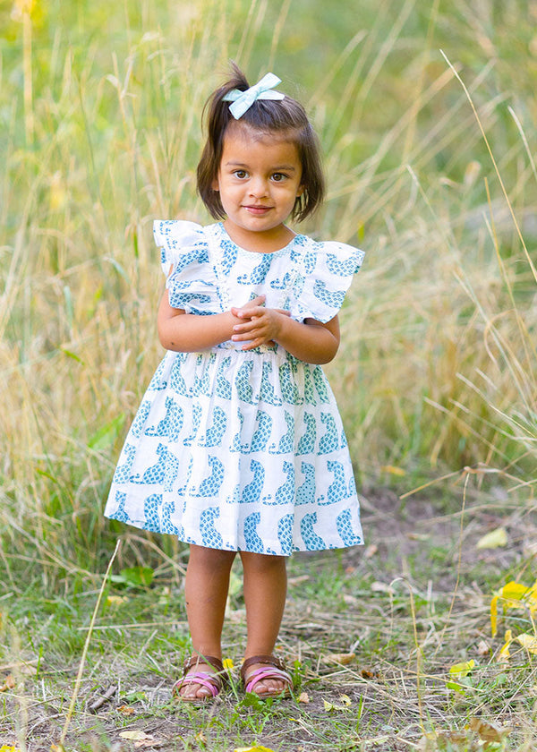 Girls Birthday Dress Jungle