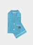 Women's Stripes Shorts Set - Hathi Emb