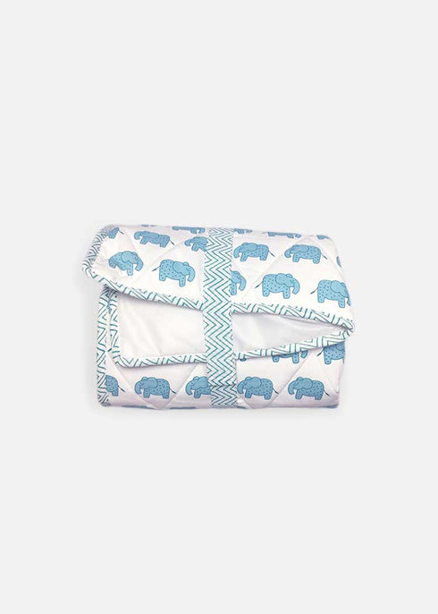 Portable changing mat from Almirah in elephant print