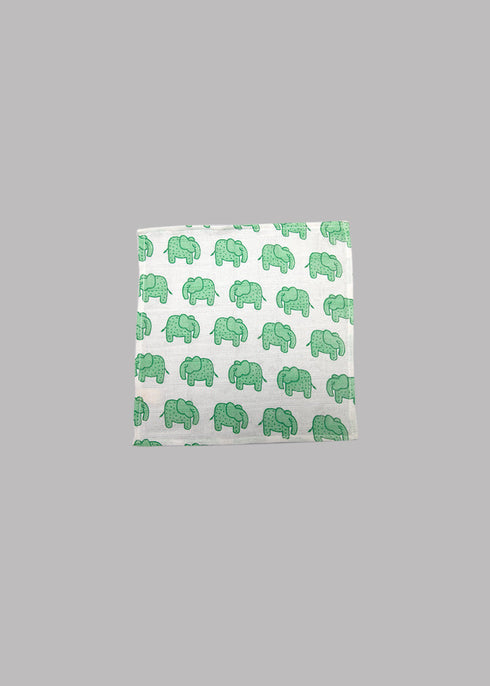 Baby bum wipe - face wipe in Haathi march print