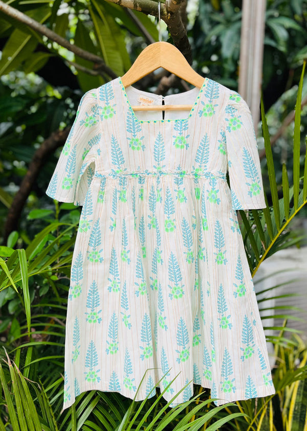 Floral Birthday Dress For Girls