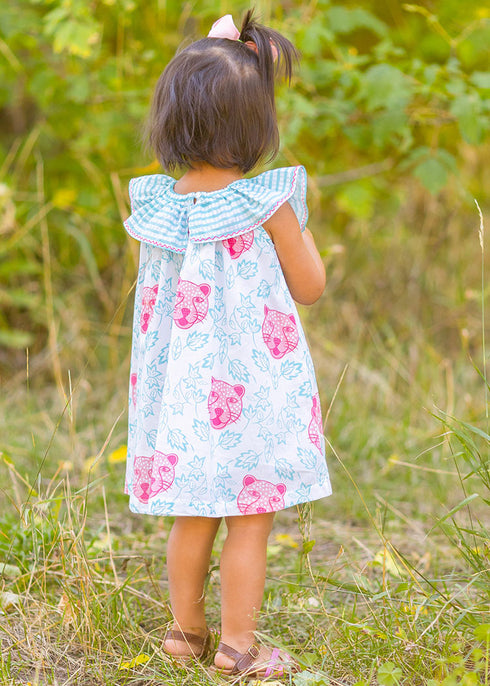 Cute Party Dress Leopard