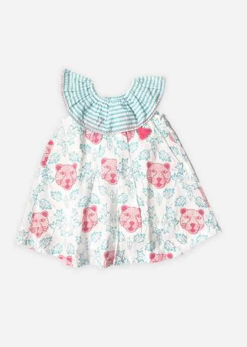 Cute Party Dress Leopard