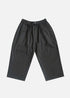 kids black pant with drawstring on waist