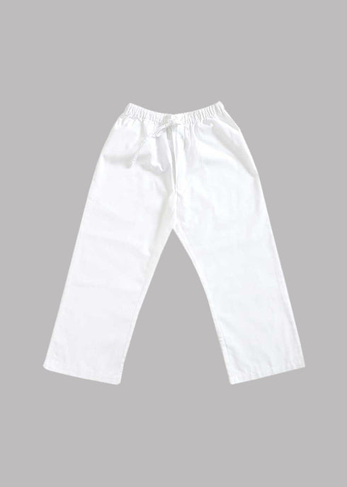 cotton white pant for kids