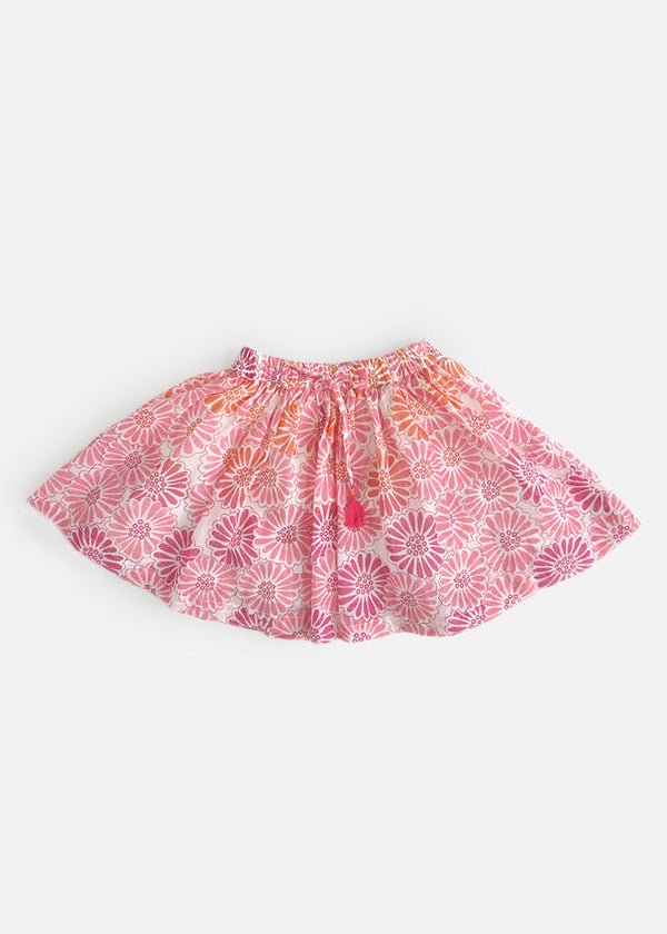 Little Girls Skirt Sunflower