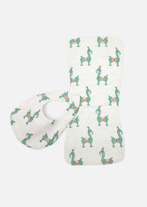 Newborn Bib Burp Cloth - Bankura