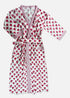 Women's Long Dressing Gown Genda Pink