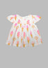Almirah's baby jhabla in ice cream print
