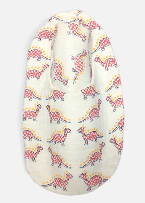 Almirah's cute dinosaur print on baby bib burp cloth
