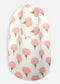 newborn bib burp cloth in floral print