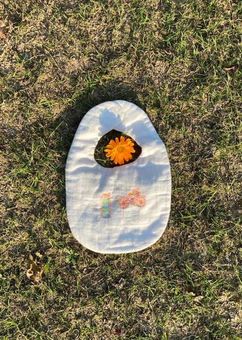Organic baby bib cloth - Dabba Cycle
