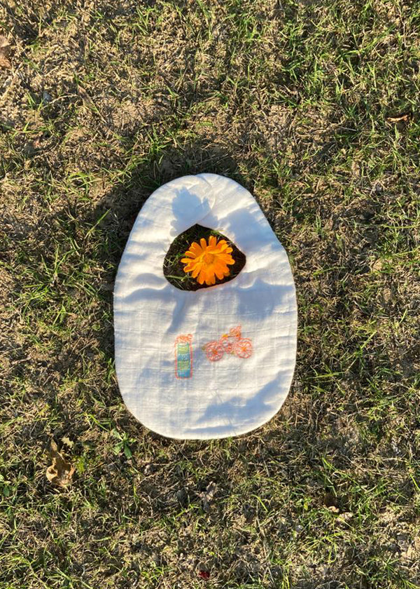Organic baby bib cloth - Dabba Cycle