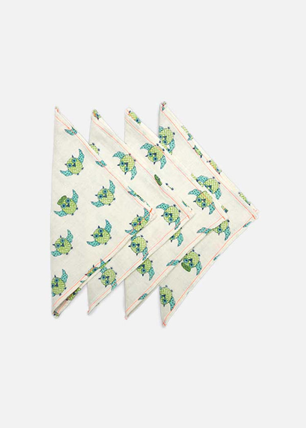 Cloth Baby Wipe - Owl