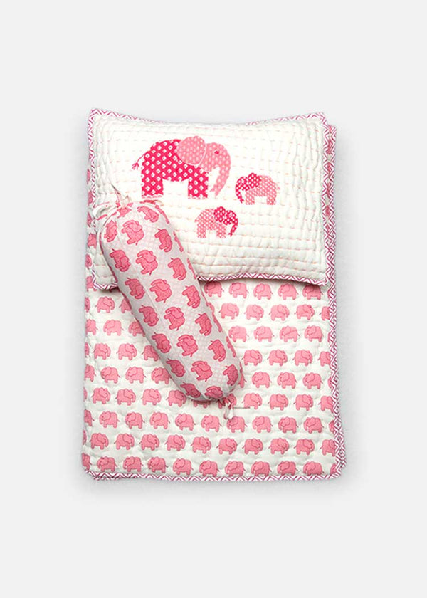 Baby Bedding Set HM Pink