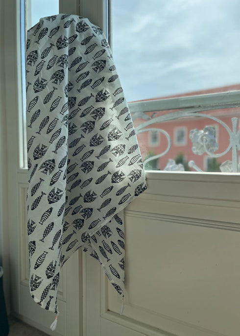 Sarong Black Midnight