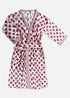 Women's Short Dressing Gown Genda Pink