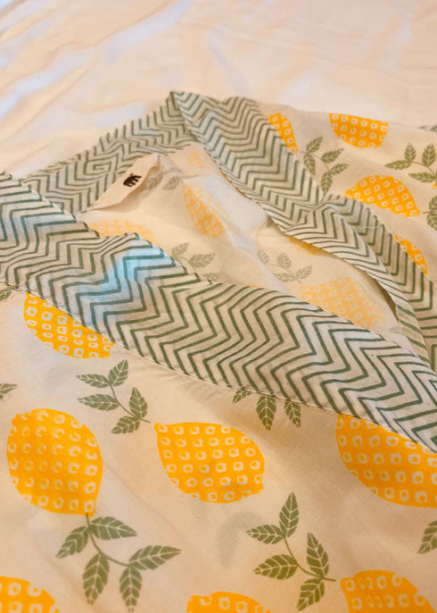 Women's Summer Loungewear Gown - Lemon