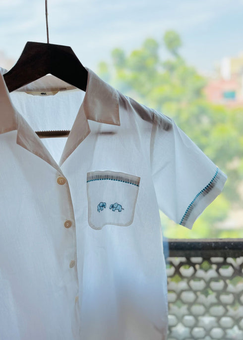 Women's Organic Pyjama Set Hathi Saathi